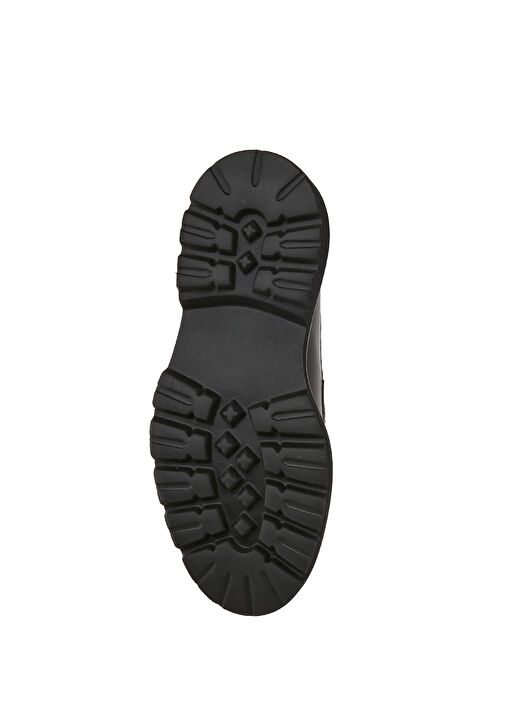 Koyu Kahverengi Kadın Deri Loafer - Görsel 6