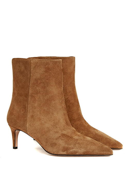 Tütün Kadın Deri Bot - Görsel 3