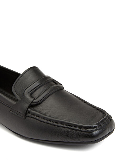 Divarese Divarese Siyah Kadın Deri Loafer Beymen'de! Siyah - 7. görsel