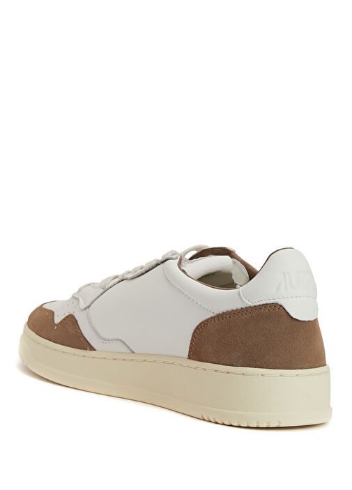 Medalist Beyaz Taba Erkek Deri Sneaker - Görsel 4