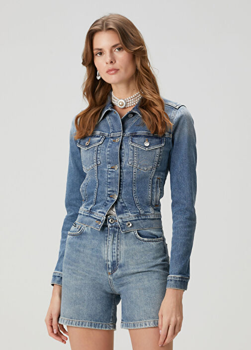 Dolce&Gabbana - Mavi Denim Ceket - Mavi