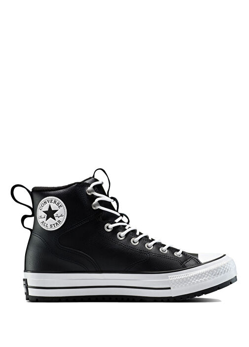 Converse Siyah Erkek Chuck Taylor All Star Hiker Siyah Deri Unisex