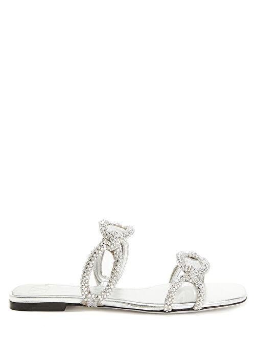 Chain 1967 Silver Kadın Terlik - Görsel 2