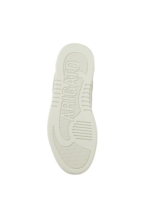 Kahve Beyaz Kadın Deri Sneaker - Görsel 6