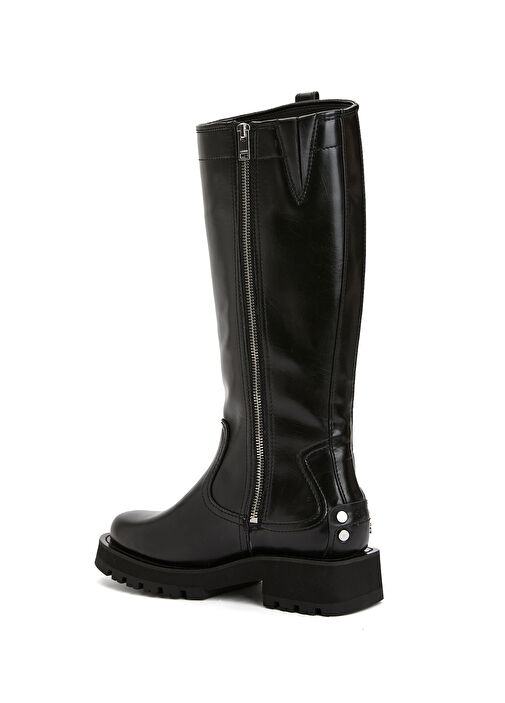 Siyah Kadın Çizme - Görsel 4
