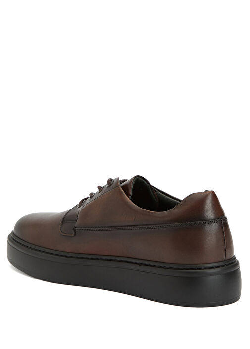 Kahverengi Erkek Deri Ayakkabı - Görsel 4