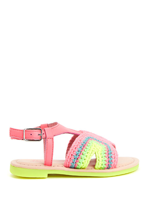 Pembe Kız Çocuk Sandalet - Görsel 2