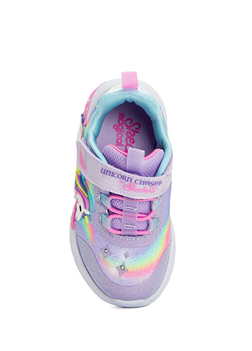 Unicorn Chaser Mor Kız Çocuk Sneaker - Görsel 5