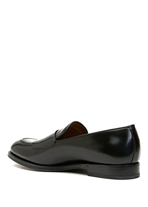 Siyah Erkek Deri Loafer - Görsel 4