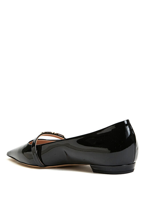 Siyah Deri Babet - Görsel 4