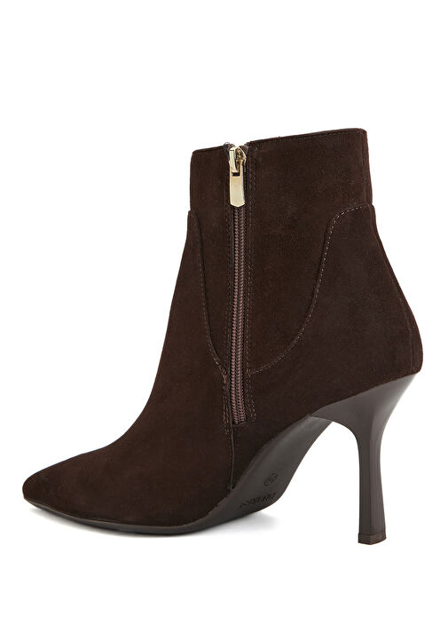 Kahverengi Kadın Suni Deri Bot - Görsel 4