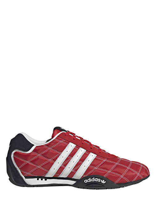 Adiracer Kırmızı Siyah Kadın Deri Sneaker - Görsel 2