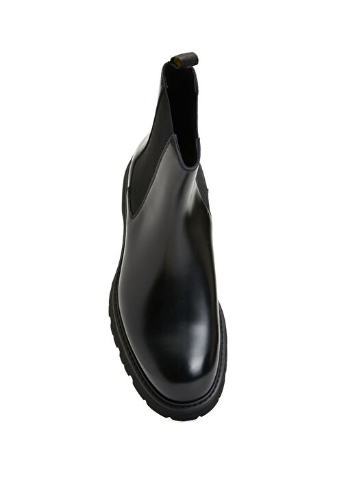 Siyah Erkek Deri Bot - Görsel 5