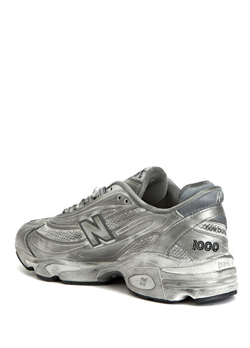 1000 Gri Kadın Sneaker - Görsel 4