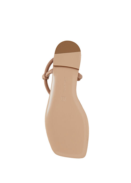 Pudra Kadın Deri Sandalet - Görsel 6