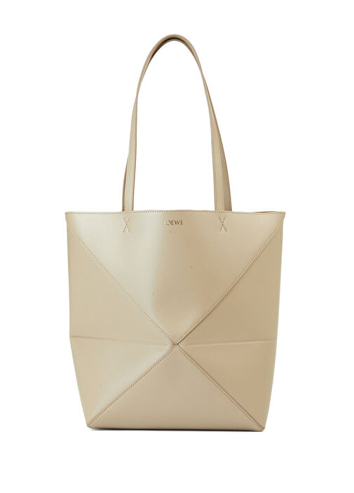 Loewe Kum Kadın Puzzle Medium Bej Kadın Deri Çanta 1614840 | Beymen