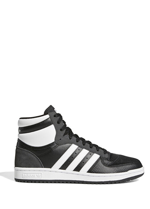 Top Ten RB Siyah Kadın Deri Sneaker - Görsel 2