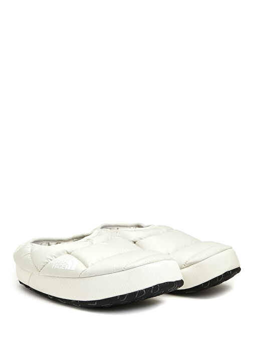 Beyaz Kapitoneli Kadın Terlik - Görsel 3