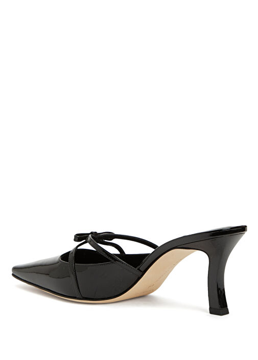 Siyah Kadın Deri Terlik - Görsel 4