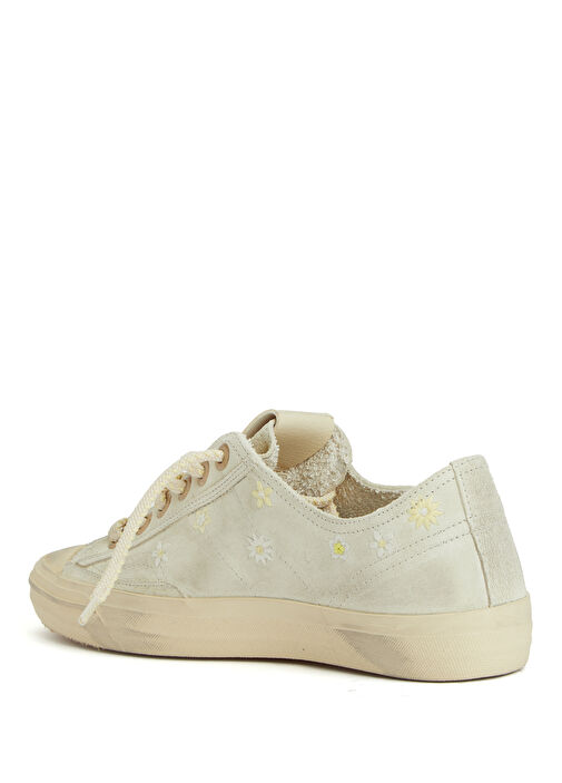 V Star 2 Bej Beyaz Kadın Deri Sneaker - Görsel 4