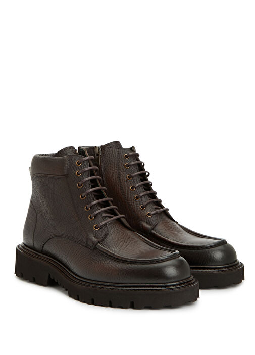 Kahverengi Erkek Deri Bot - Görsel 3