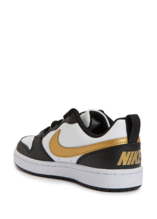 Court Borough Siyah Gri Unisex Çocuk Sneaker - Görsel 4