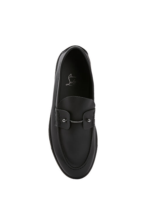 Chambeliboat Siyah Erkek Deri Loafer - Görsel 5