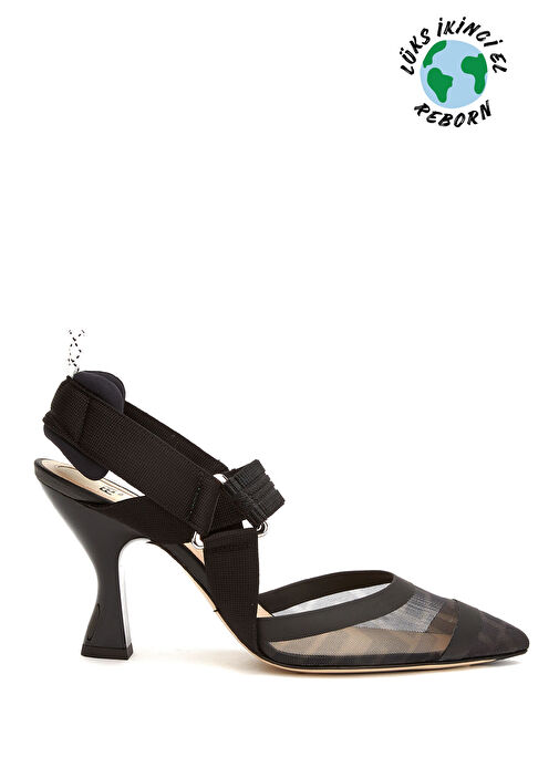 Beymen Reborn Siyah Beymen Reborn Fendi Topuklu Ayakkabı