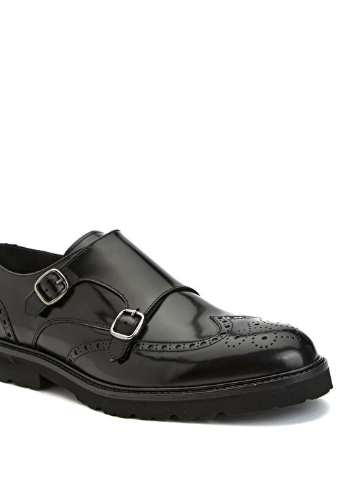 Siyah Erkek Deri Ayakkabı - Görsel 7