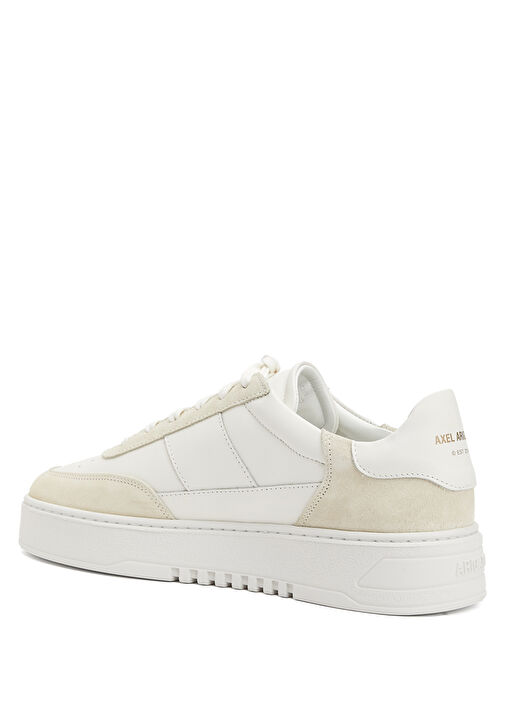 Orbit Vintage Beyaz Erkek Deri Sneaker - Görsel 4