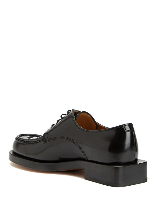 Siyah Erkek Deri Ayakkabı - Görsel 4