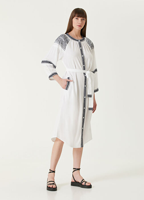 Melissa Odabash - Ally White Midi Beach Dress