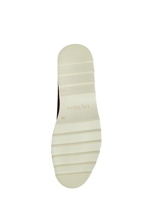 Tütün Kadın Deri Loafer - Görsel 6