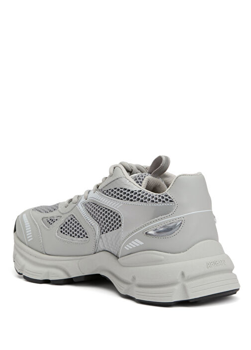 Marathon Runner Gri Kadın Deri Sneaker - Görsel 4