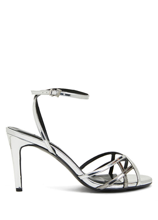 Network Network Gümüş Kadın Deri Sandalet Sandalet & Terlik | Beymen Gümüş - 2. görsel