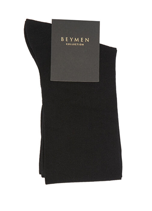 Siyah Erkek Bambu Çorap