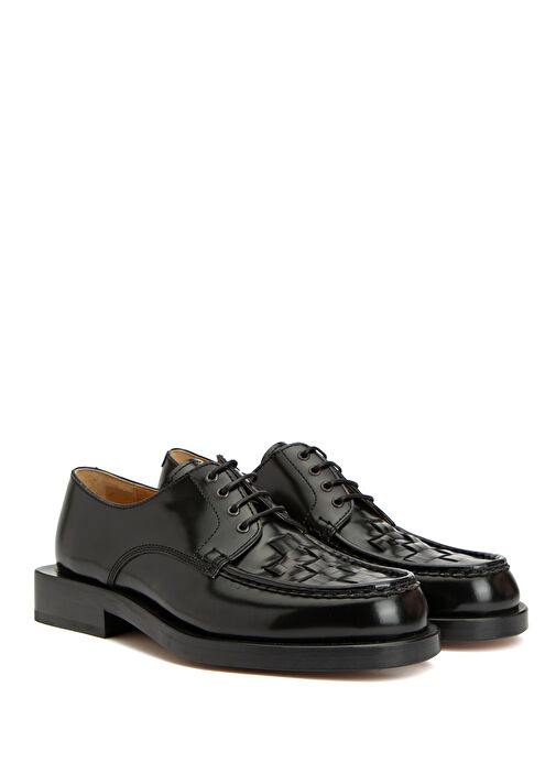 Siyah Erkek Deri Ayakkabı - Görsel 3