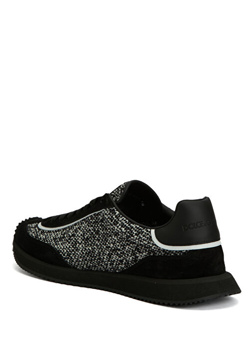 DG Cushion Siyah Gri Erkek Deri Sneaker - Görsel 4