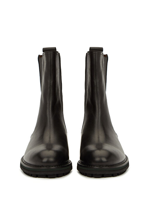 Siyah Kadın Deri Bot - Görsel 10
