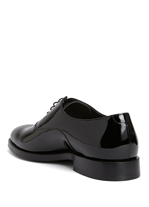 Siyah Erkek Deri Ayakkabı - Görsel 4