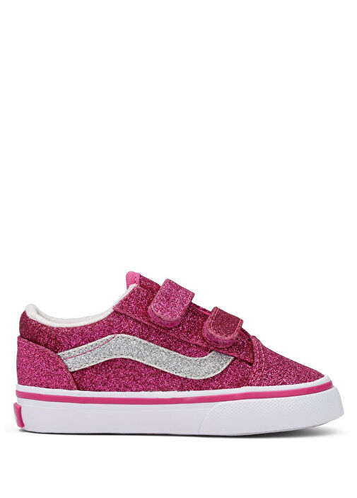 Old Skool V Koyu Pembe Unisex Çocuk Sneaker - Görsel 2
