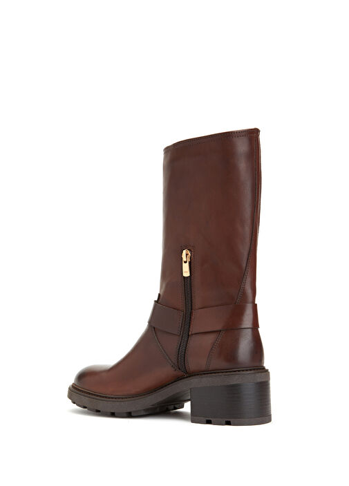 Divarese Divarese Kahverengi Kadın Deri Bot Beymen'de! Kahverengi - 4. görsel