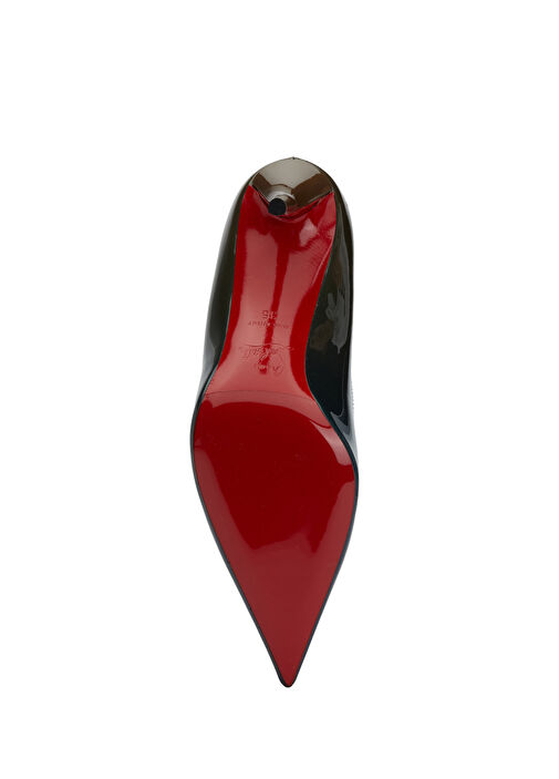 Christian Louboutin Christian Louboutin Kahve Lacivert Miss Z Lacivert Kahverengi Deri Stiletto Basketbol Ayakkabıları | Beymen Kahve Lacivert - 6. görsel