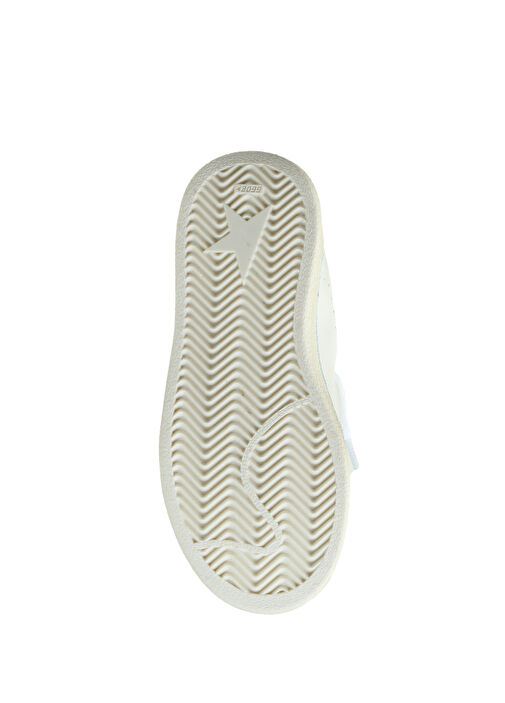 Ballstar Beyaz Kız Çocuk Deri Sneaker - Görsel 6