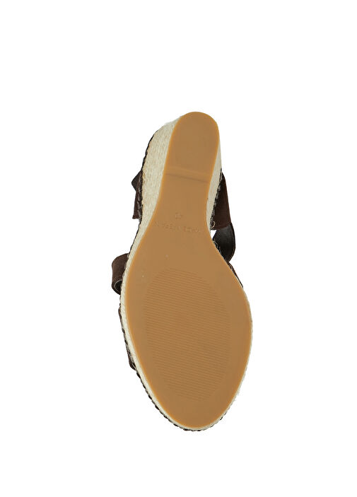 Acı Kahverengi Kadın Süet Espadril - Görsel 6