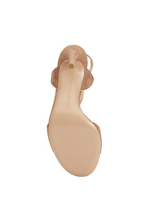 Vizon Kadın Süet Sandalet - Görsel 6