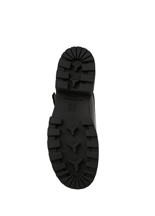 Siyah Kadın Deri Loafer - Görsel 6