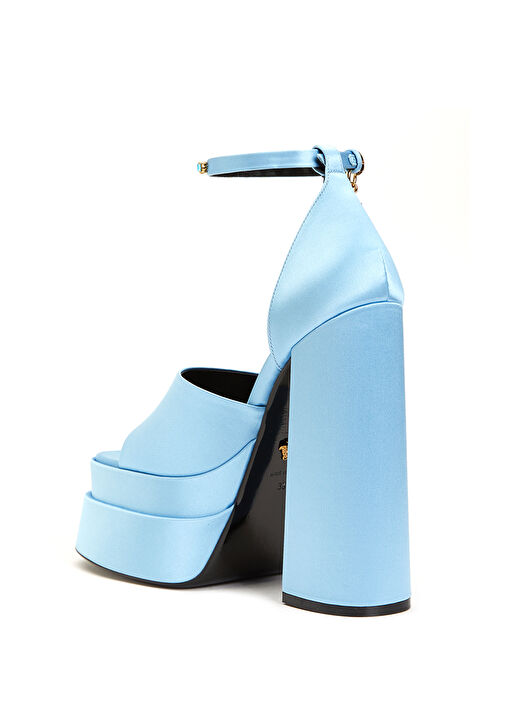 Mavi Taş Detaylı Kadın Sandalet - Görsel 4