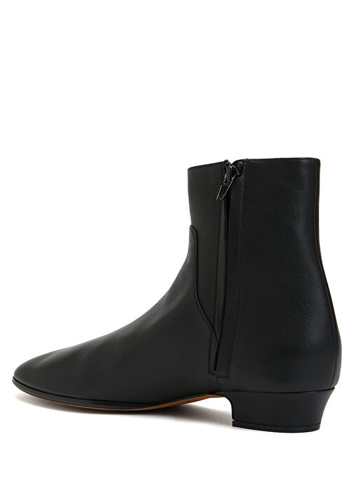 Siyah Kadın Deri Bot - Görsel 4