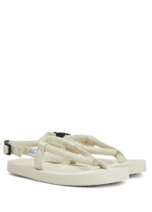 Kat Kırık Beyaz Kadın Sandalet - Görsel 3
